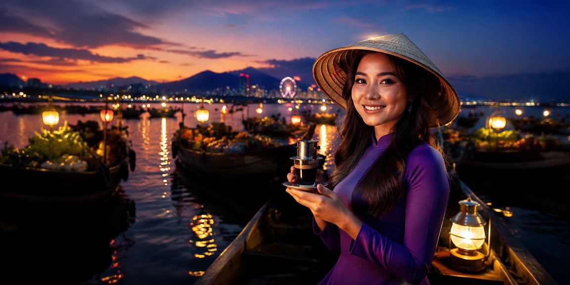 Người dùng tìm hiểu nền tảng cá cược trực tuyến tại quán cà phê Đà Nẵng