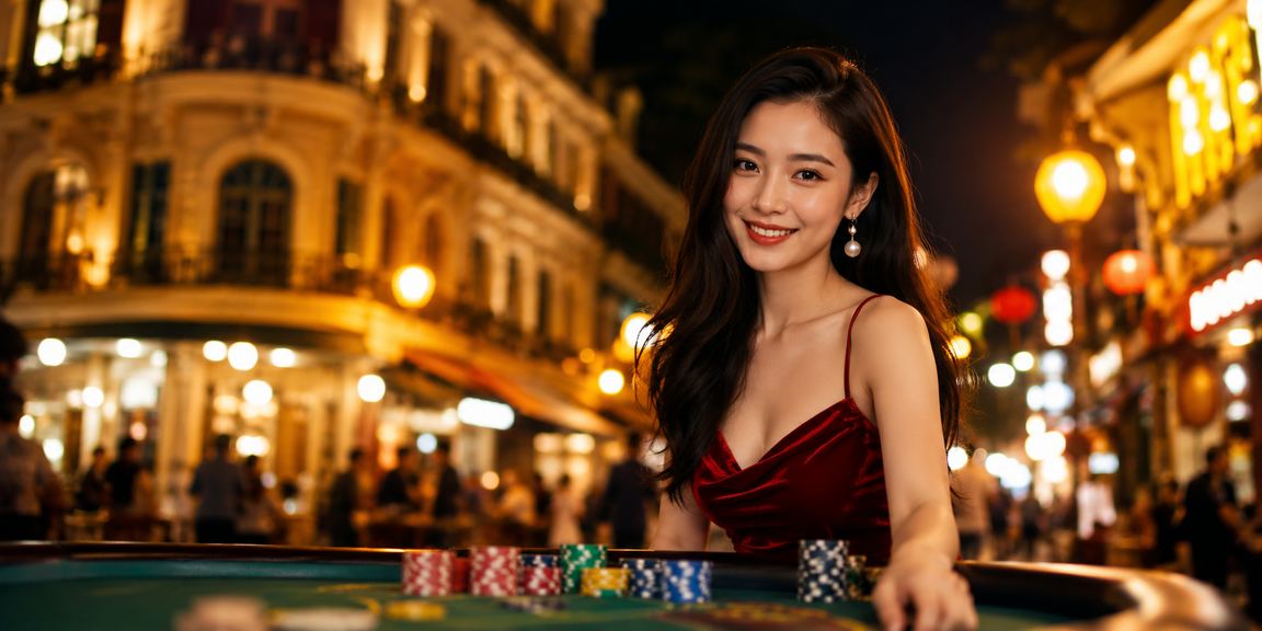 Người chơi trải nghiệm casino và game mới tại chợ đêm Hà Nội